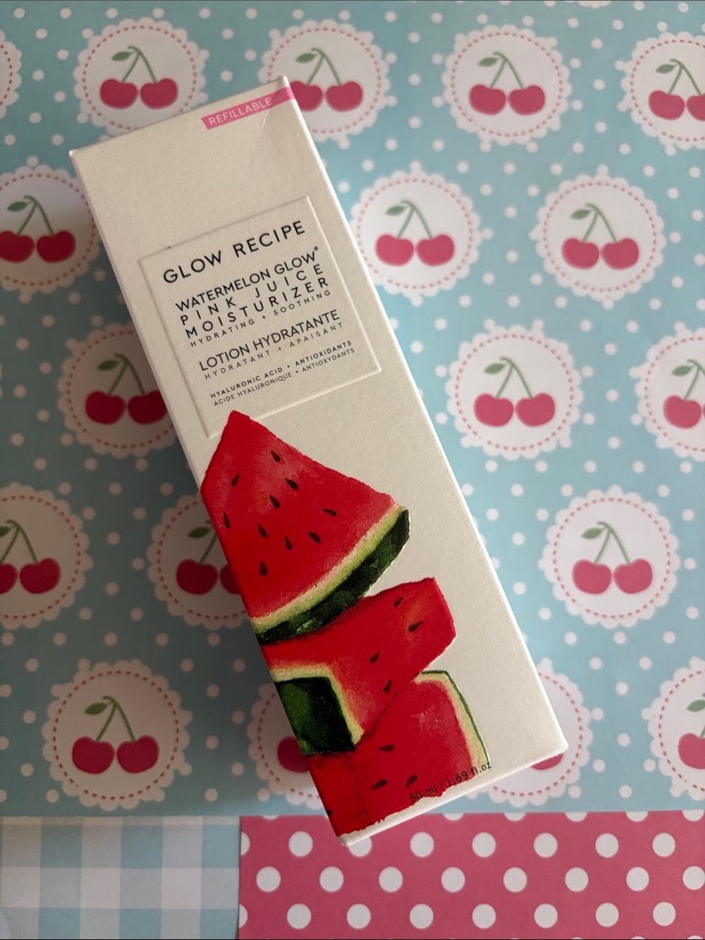 Glow Recipe Watermelon Glow Pink Juice Moisturizer
